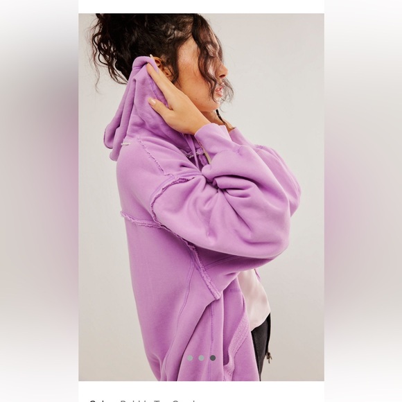 NWT $148 We The Free People By Your Side Hoodie Zip Up - Picture 2 of 14